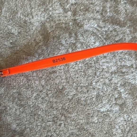 Brand New Batali Neon Orange Frame Aviator Sunglasses Gradient Lens main image 16